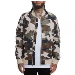 Elwood Full Zip Jacket size L large - camo/camouflage/beige/green/black/brown